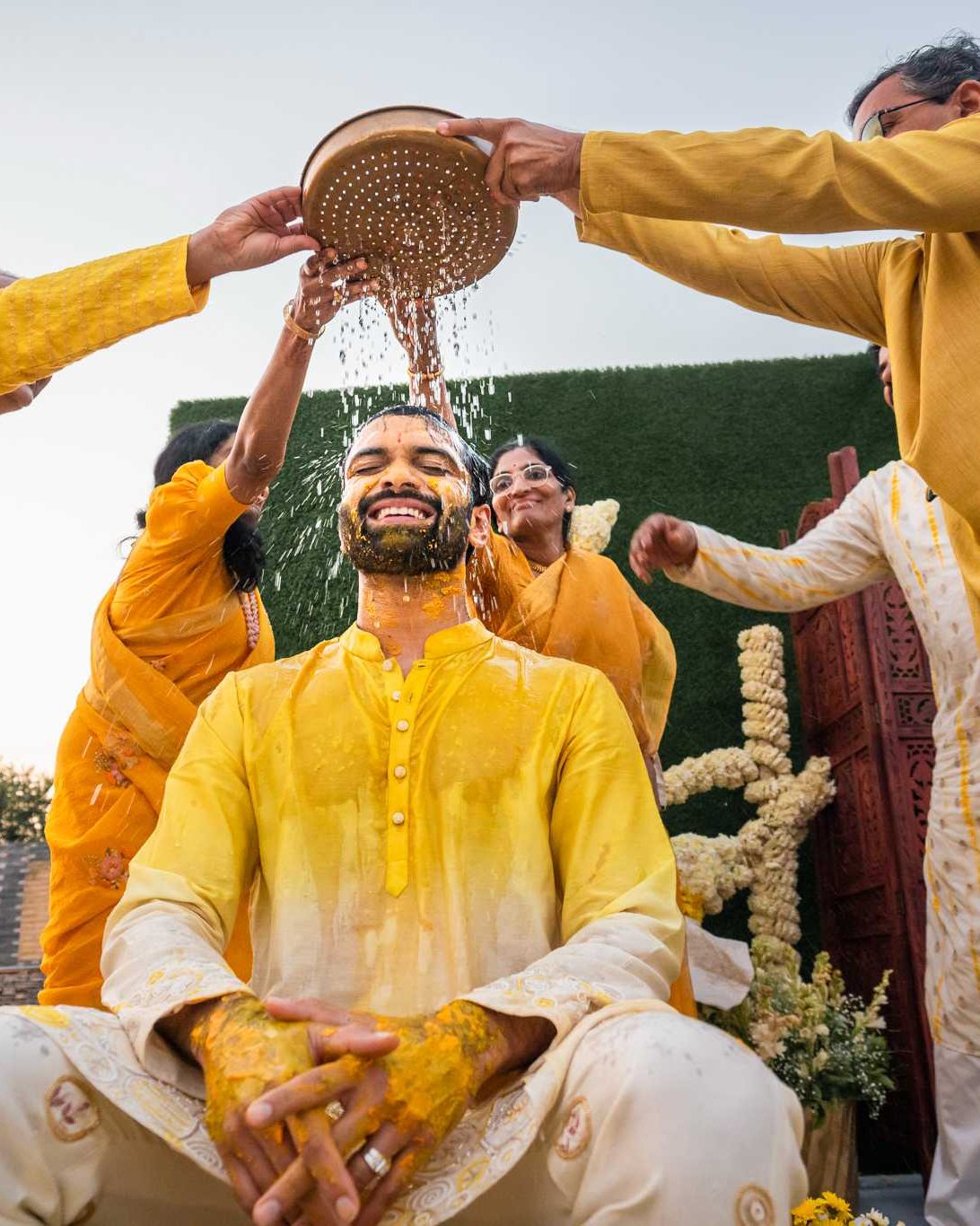Haldi, Nav Grah and Dash Dikpal Poojan