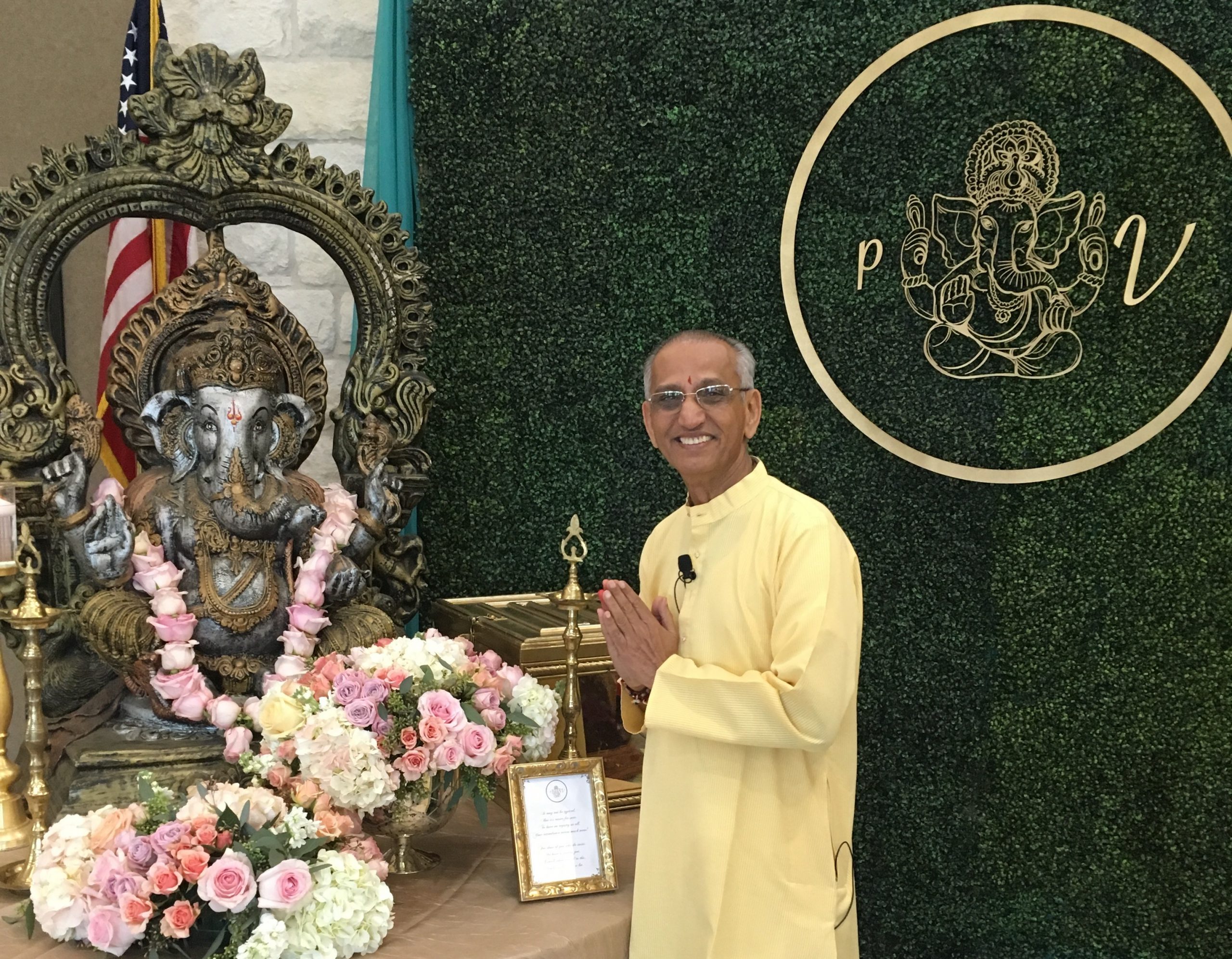 Ganesh Pooja before the wedding