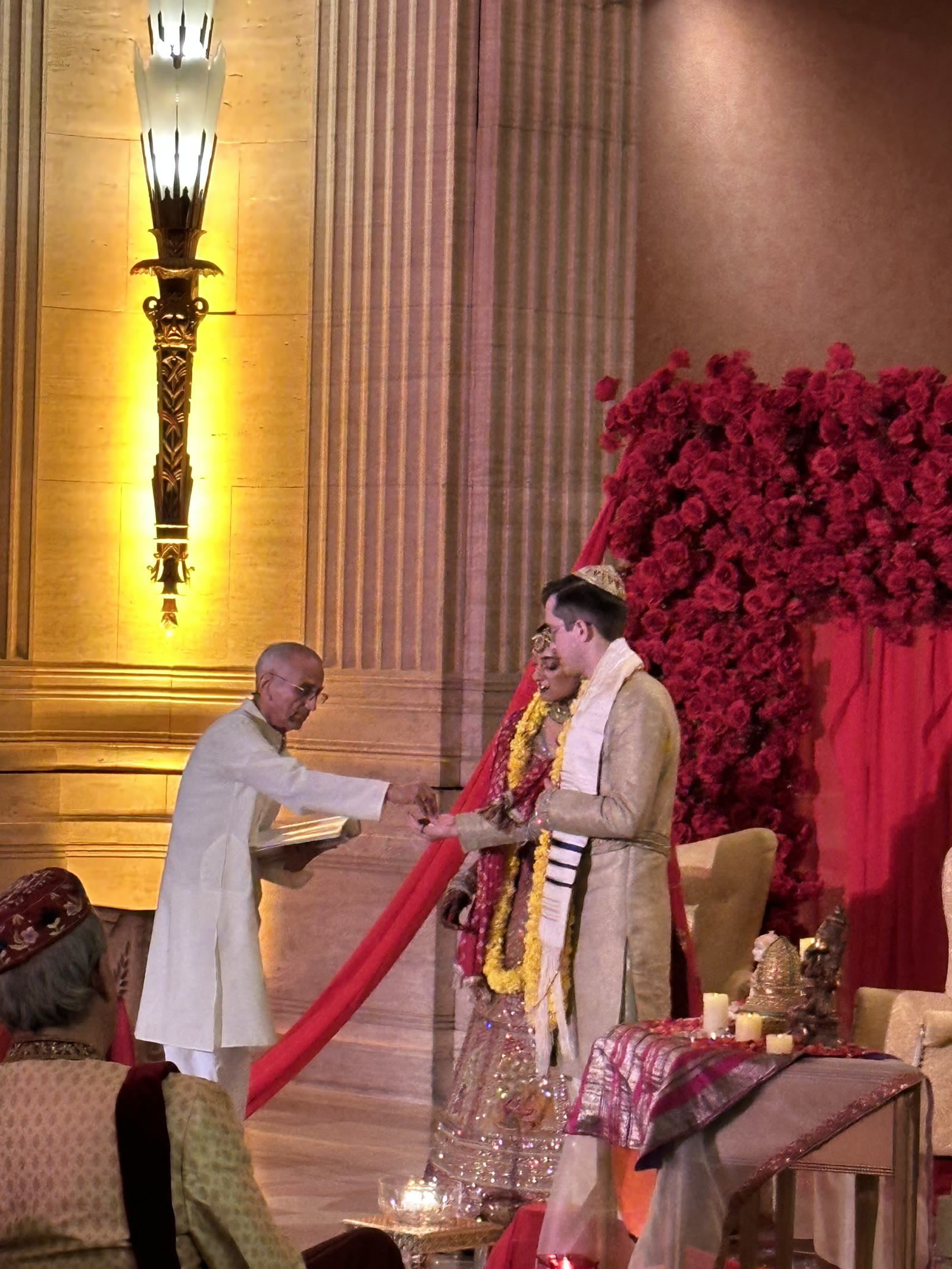 Mangal Tilak, Receiving Groom